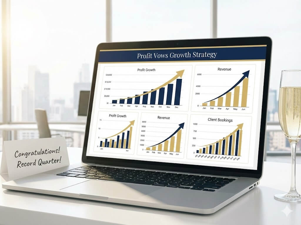 Wedding business growth after Profit Vows